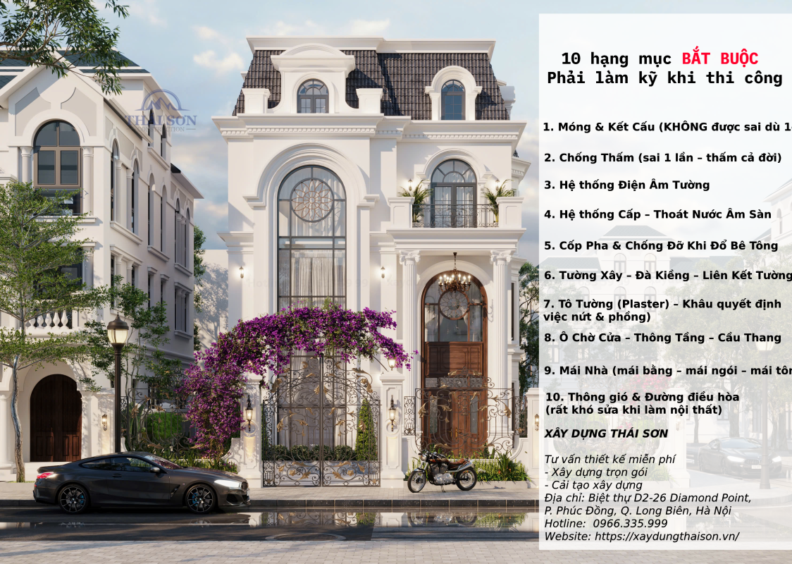 Thi Công Xây Dựng Trọn Gói THÁI SƠN®