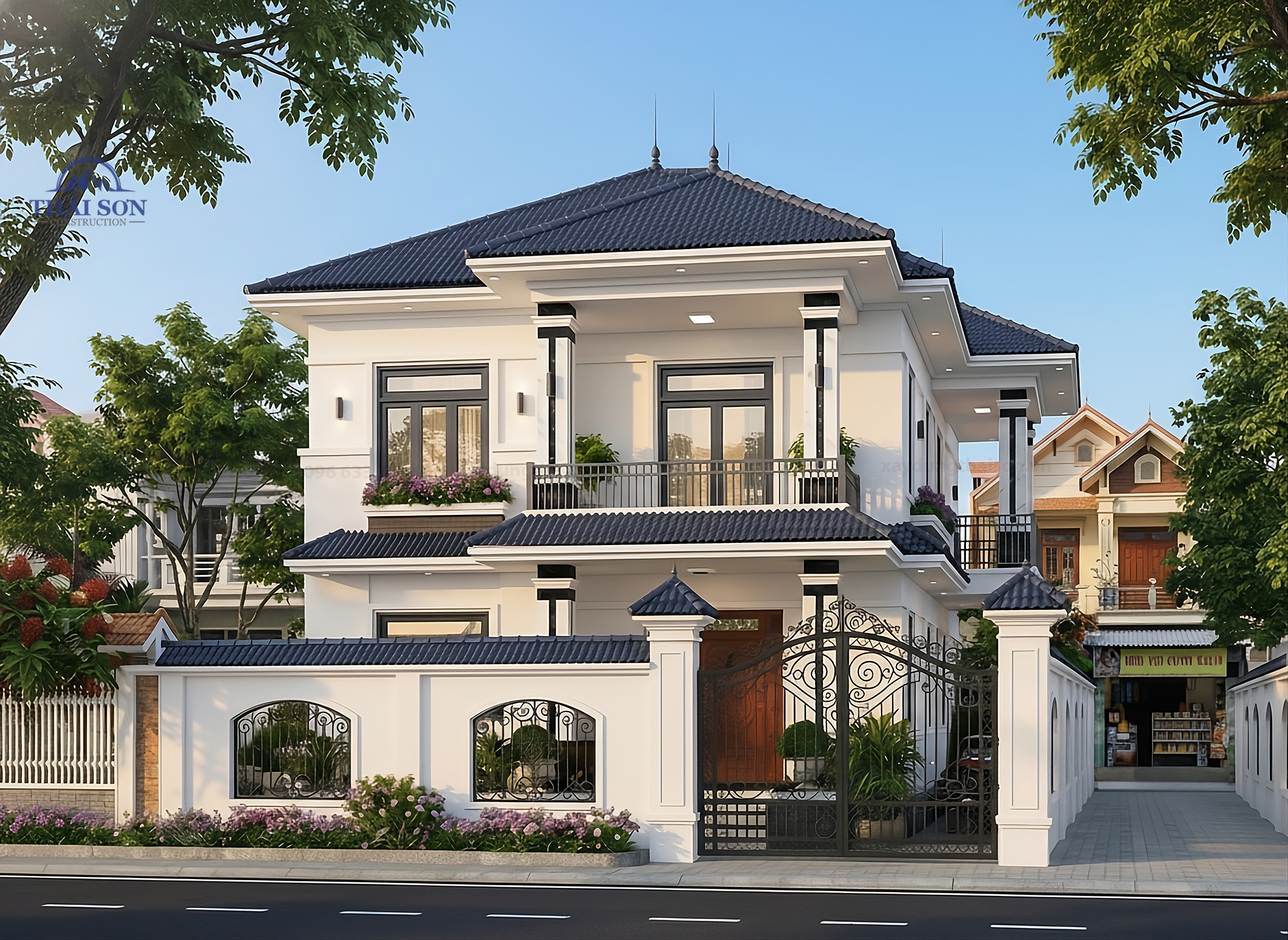 bietthu-mainhat-2tang-9mx13m-xaydungthaison