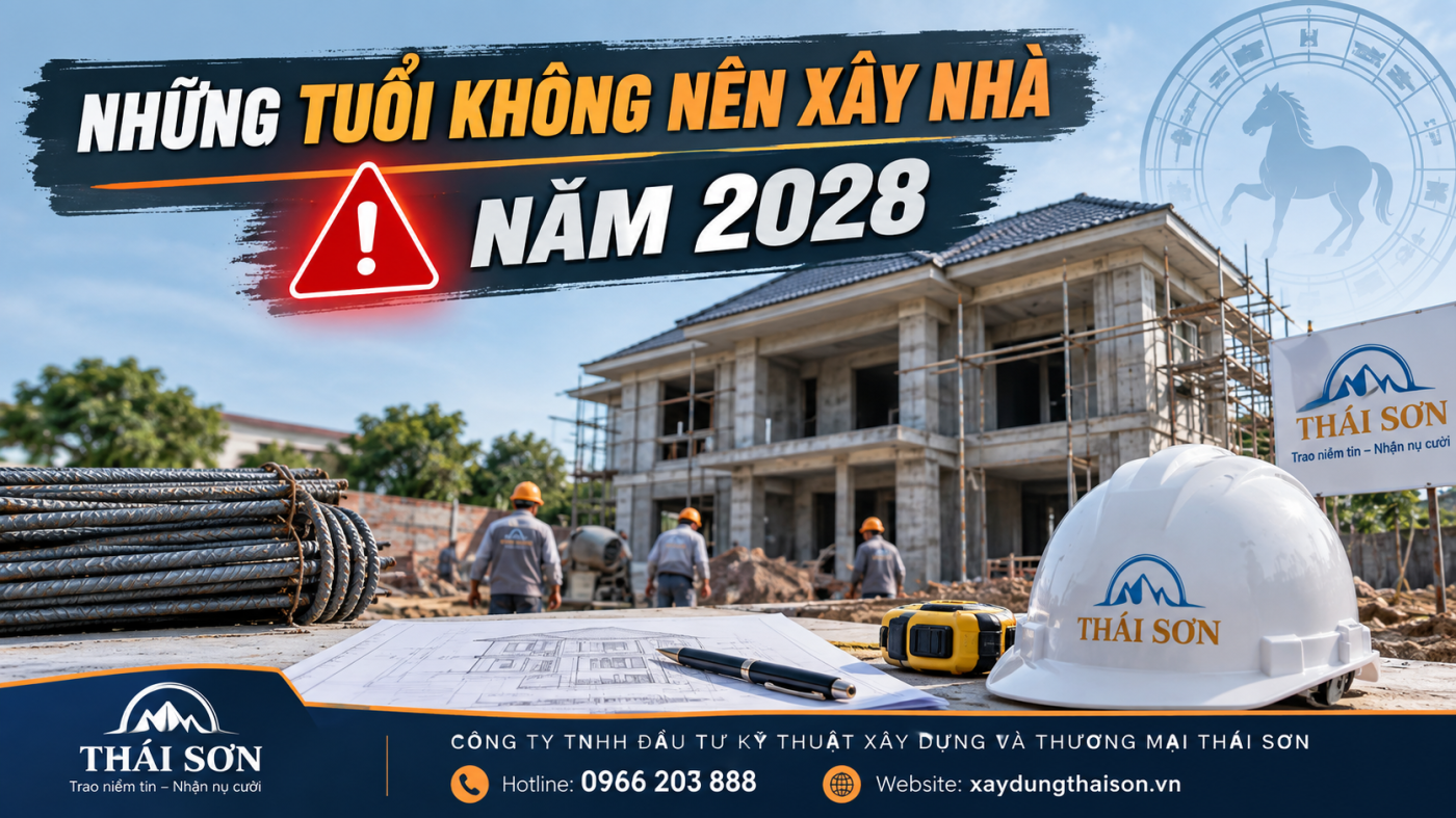Thi Công Xây Dựng Trọn Gói THÁI SƠN®