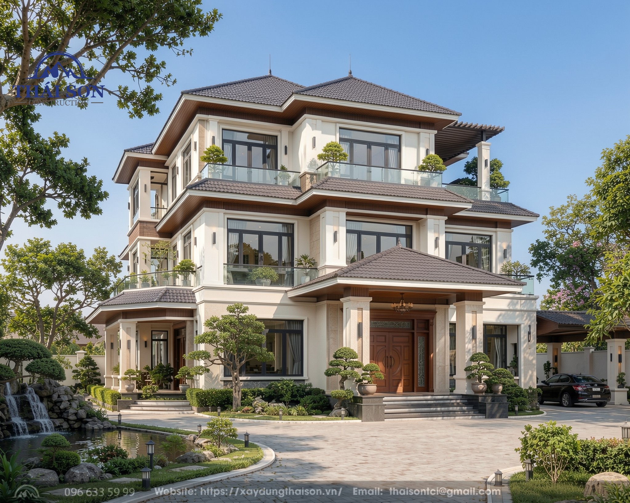 Autum Villa - View từ góc trái